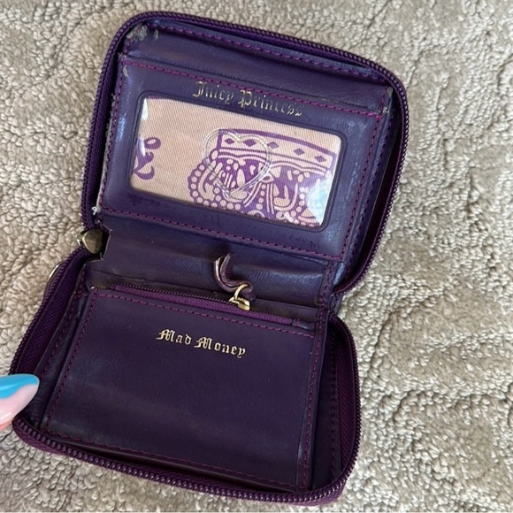 Juicy Couture Vintage Wallet Purple rare - Picture 8 of 8